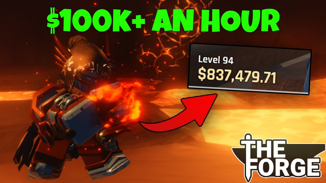 Используйте этот метод, чтобы заработать МИЛЛИОНЫ в The Forge Roblox!