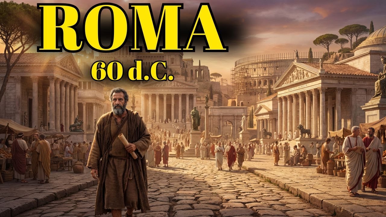 Así era Roma en la época del Apóstol Pablo (60 d.C.) - (Reconstrucción IA)