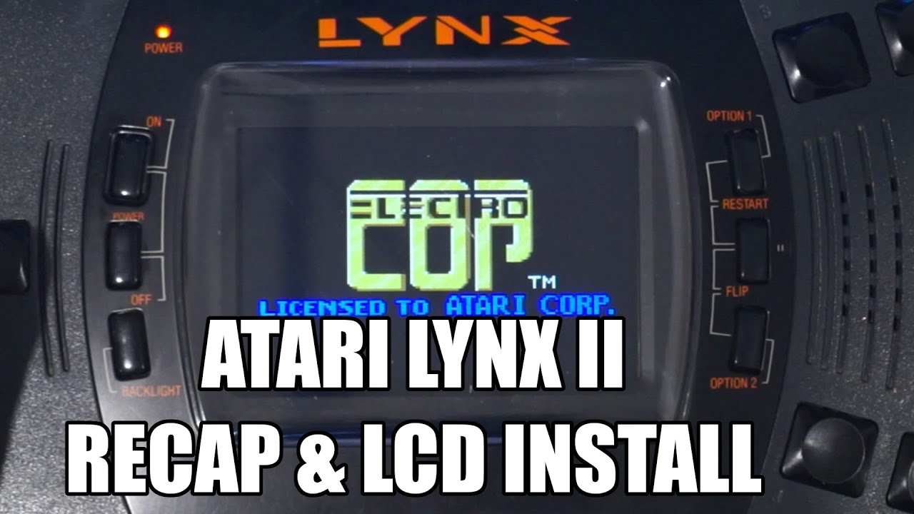 Atari Lynx II Recap & BennVenn Install