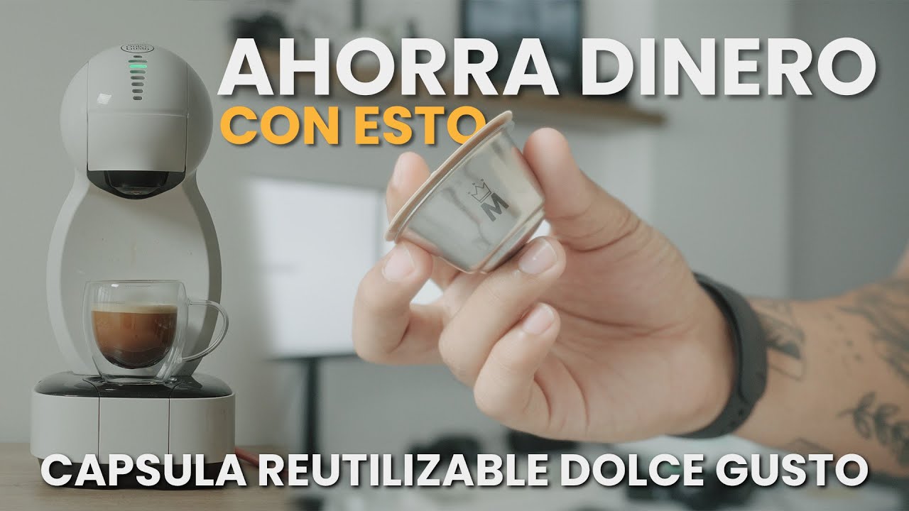 CAPSULAS REUTILIZABLES DOLCE GUSTO AHORRA DINERO