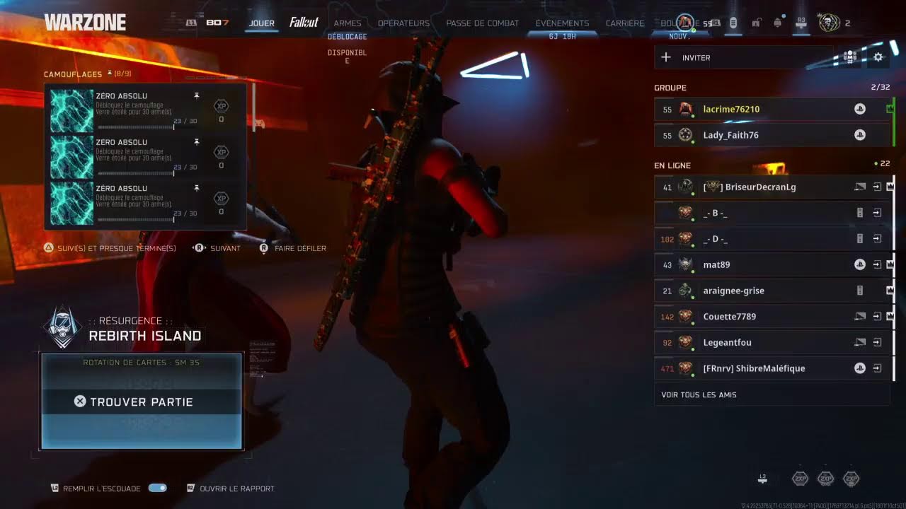 Warzone Résurgence bo7 ps5