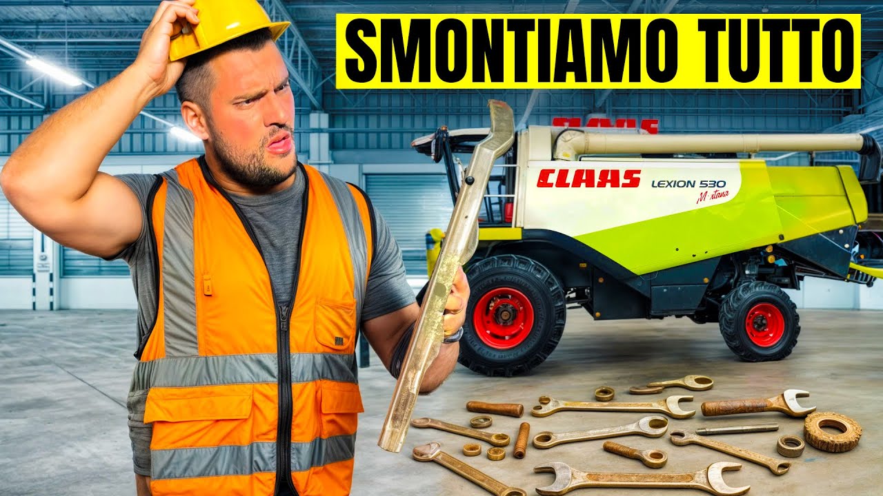 Il frumento è pronto per essere trebbiato, ma la trebbia? | SISTEMIAMO LA LEXION 🚨