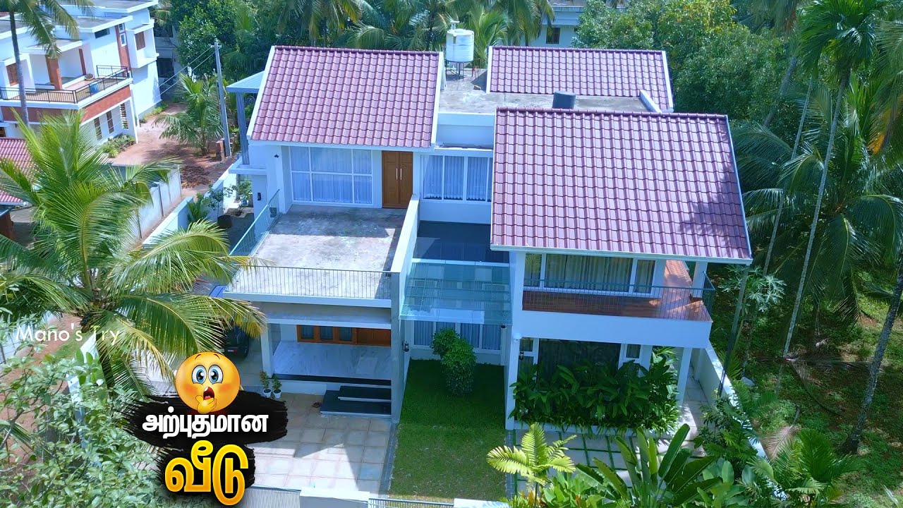 அட்டகாசமான வீடு😲 Beautiful 4BHK Duplex House with Landscape & Interior | Mano's Try Home Tour