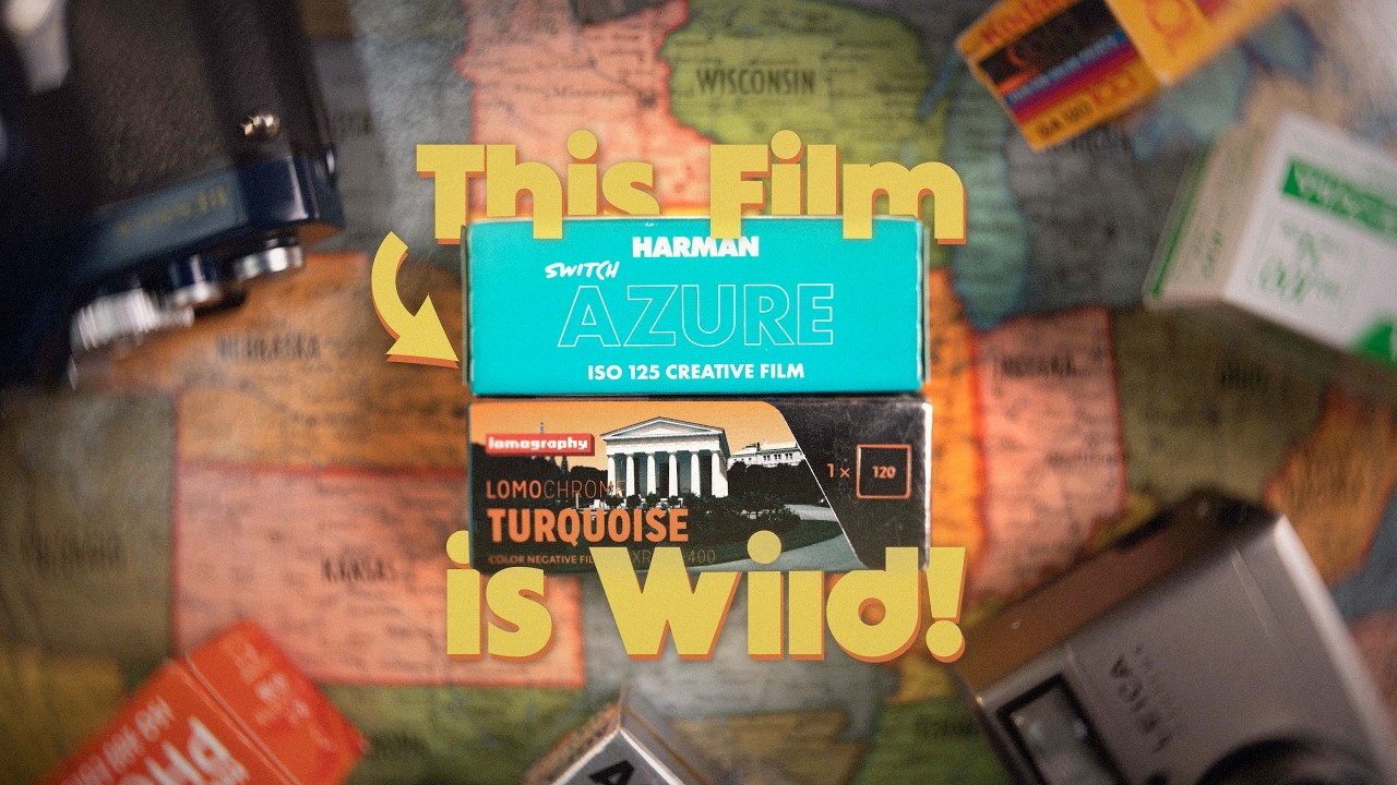 Harman AZURE vs Lomo Turquoise — The Wildest Film Test Yet