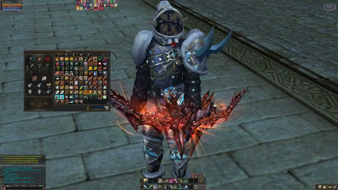 Скин Lineage II ICE HUNTER - L2 euro-pvp 2026