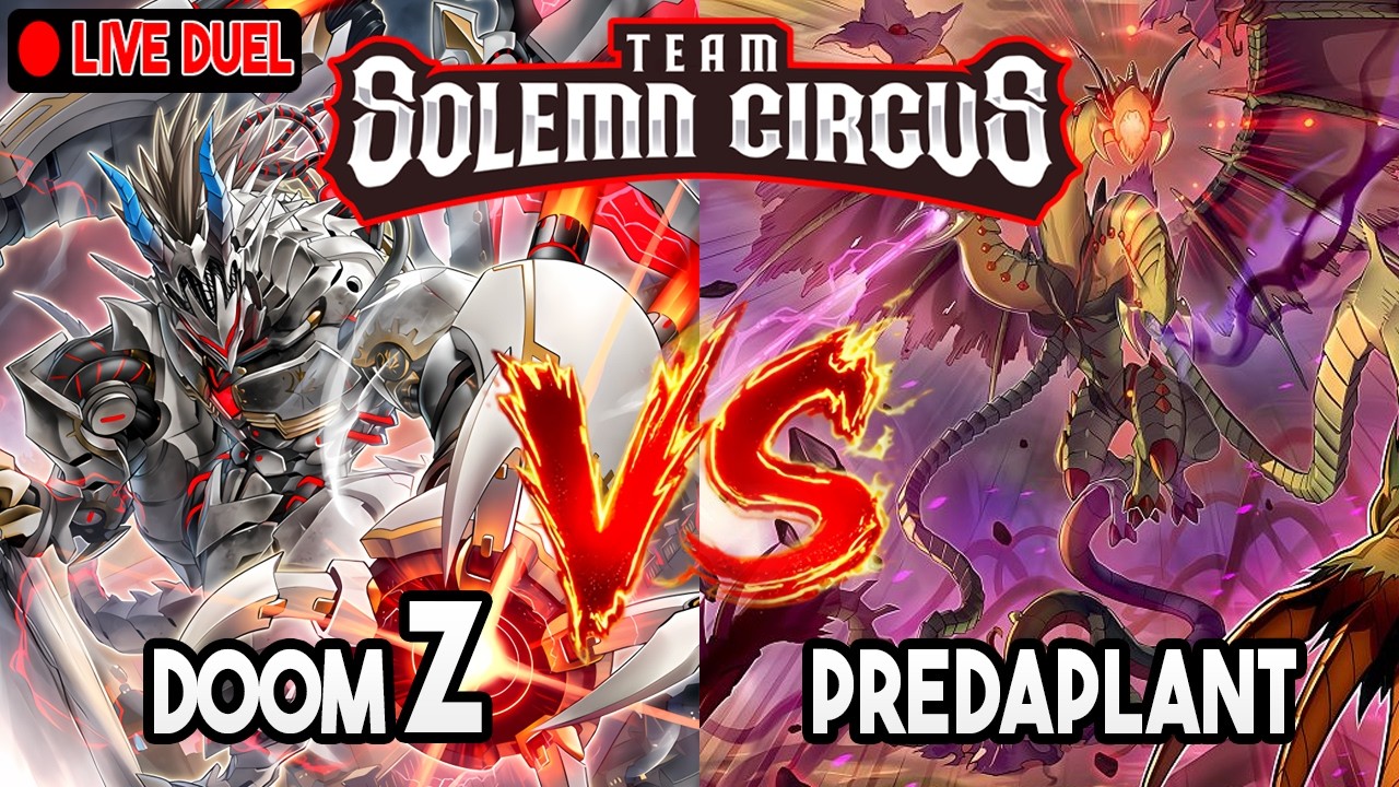 DoomZ против Predaplant: Турнирный матч по Yu-Gi-Oh! | Живой поединок