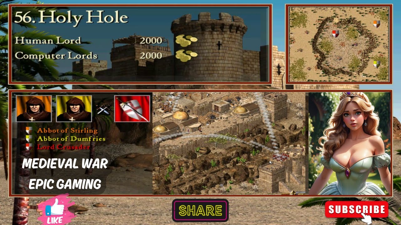 Stronghold Crusader: Mission 56. Holy Hole
