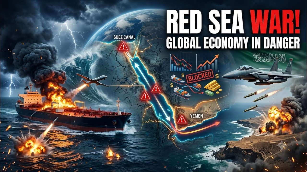 Red Sea Crisis 2026: Saudi Airstrikes, Houthi Attacks & Global Economic Impact