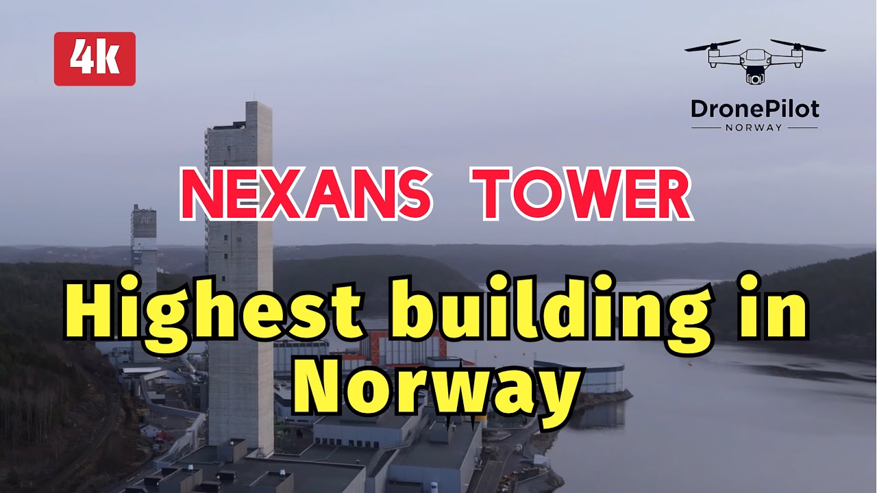 Highest building in Norway. Nexans Tower in Halden
