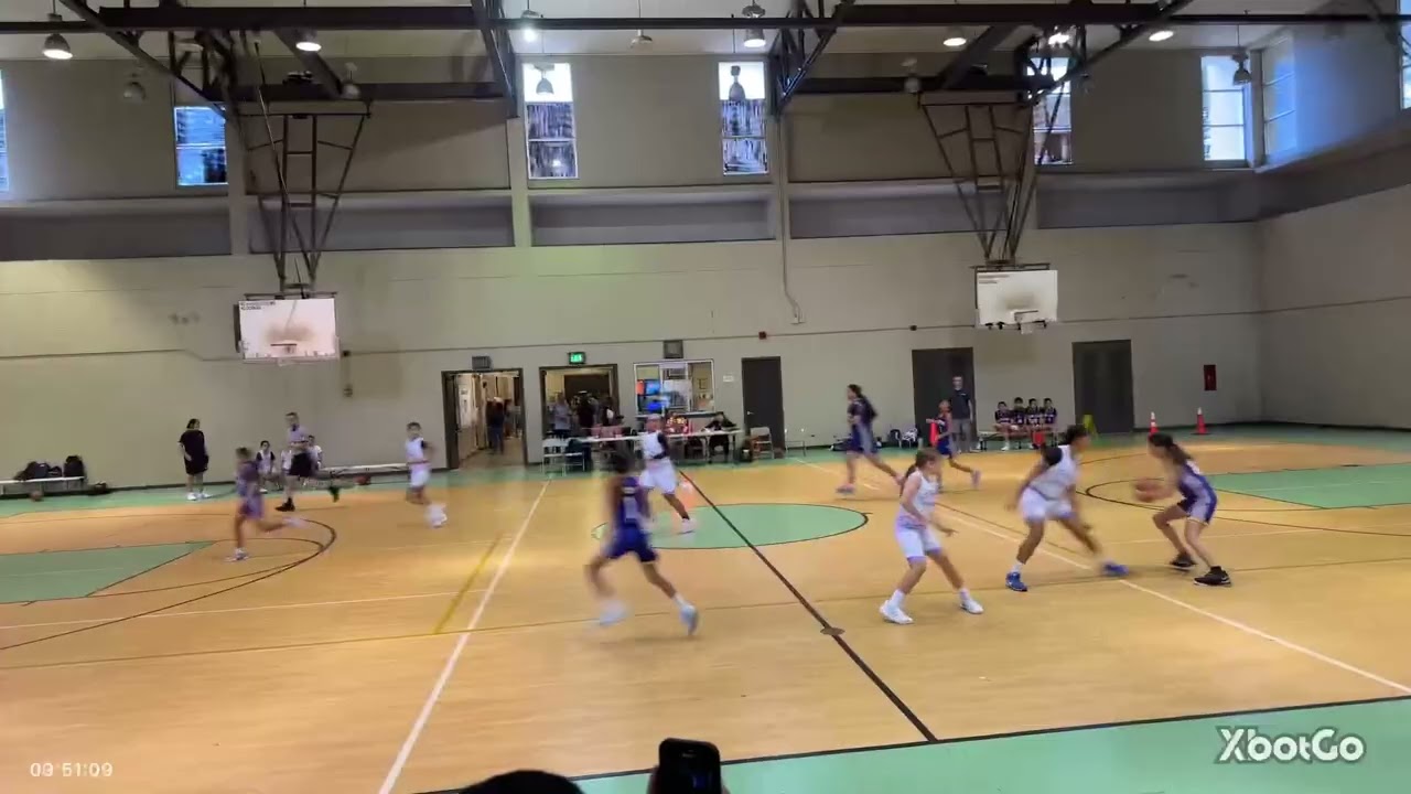 Blue wave at Legacy Menehune 5/6 girls basketball 