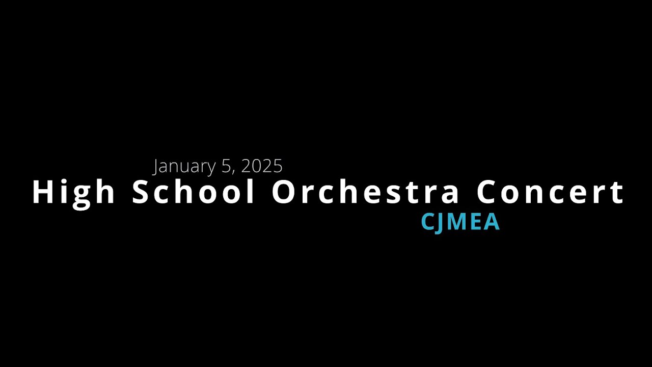 January 5, 2025 CJMEA at Monroe High School