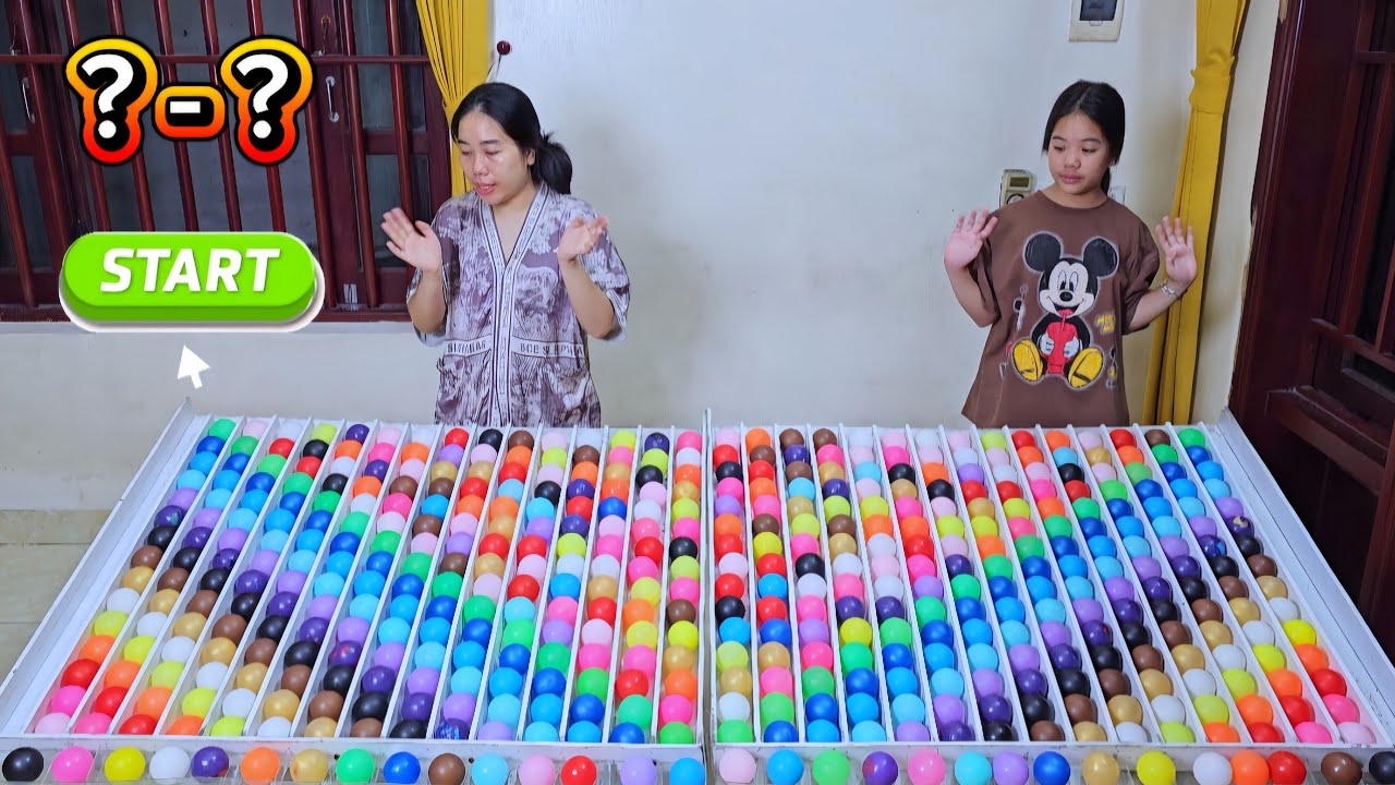 Family Games | High-speed color ball puzzle competition ☆ level 01