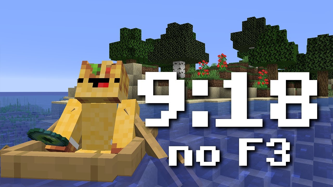 actually the fastest ever no f3 speedrun