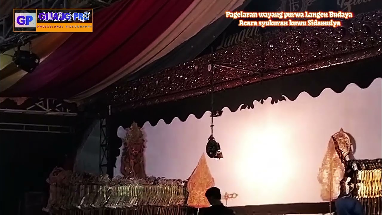 PAGELARAN WAYANG PURWA LANGEN BUDAYA ACARA SYUKURAN DAN RUWAT DESA SIDAMULYA