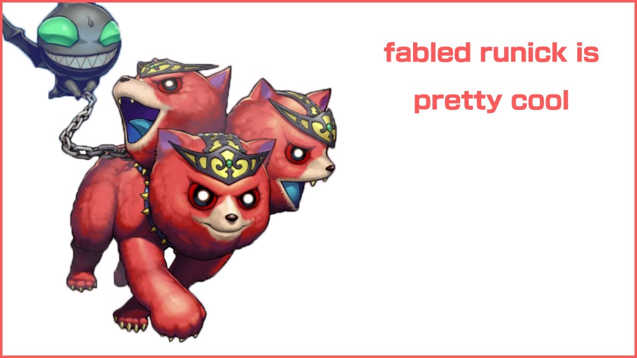 Fabled Runick is so cool