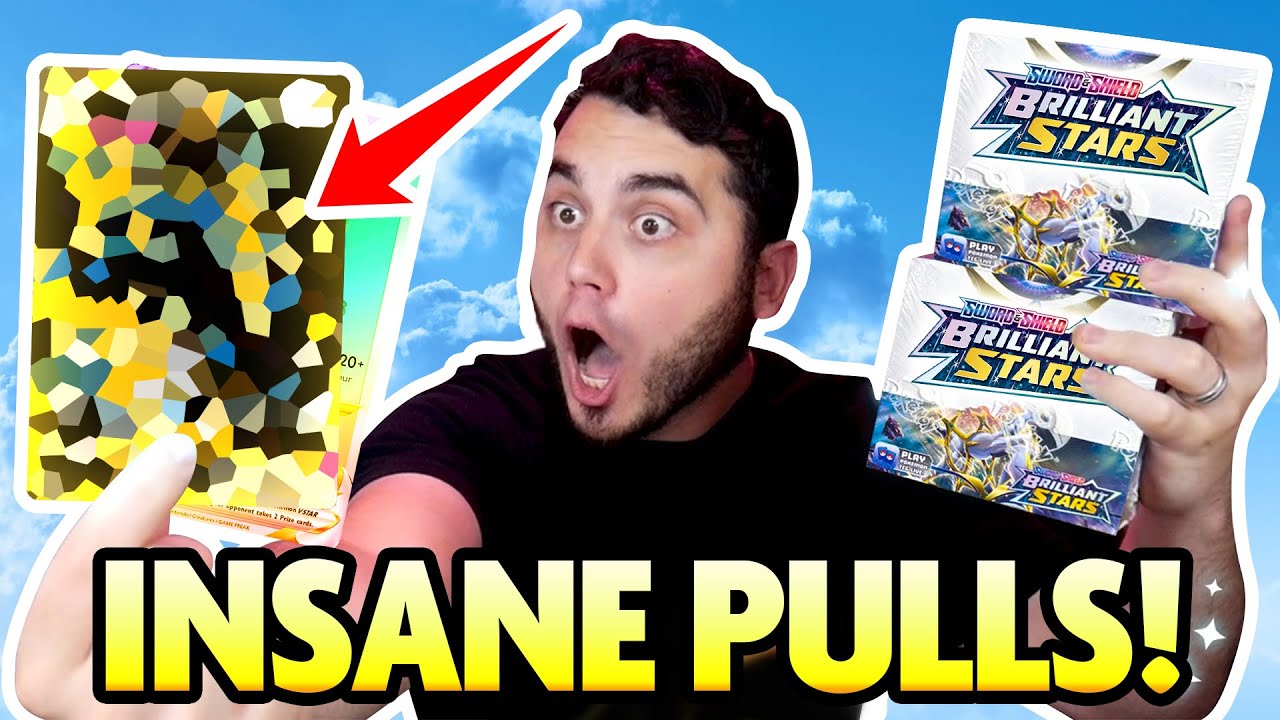 GOLD and RAINBOW RARE's EVERYWHERE! NEW Pokemon Brilliant Stars Opening!