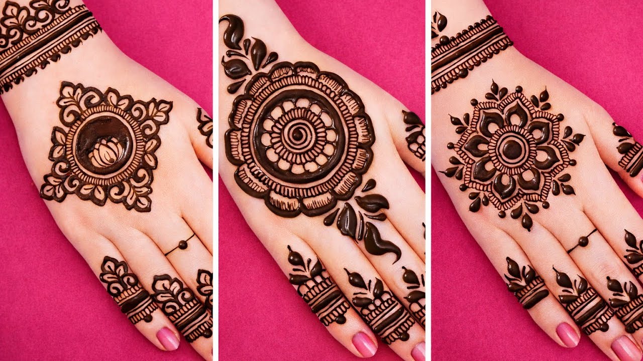 Circle wali mehandi design | Gol tikki mehndi design | Mandala mehndi design | Raisa Mehndi Designs 