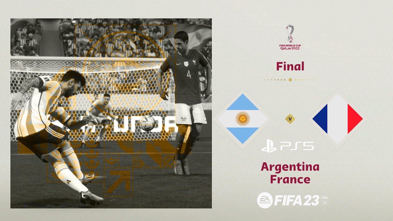 FIFA World Cup 2022 // Finals // Argentina 6 - 3 France // FIFA 23 4K HDR PS5 Gameplay