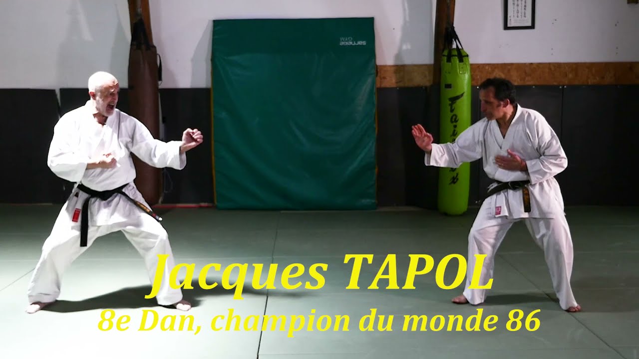Tuto / Devenez ceinture noire de Karaté grâce à Jacques Tapol - Le Jiyu Ippon Kumite du 1er Dan