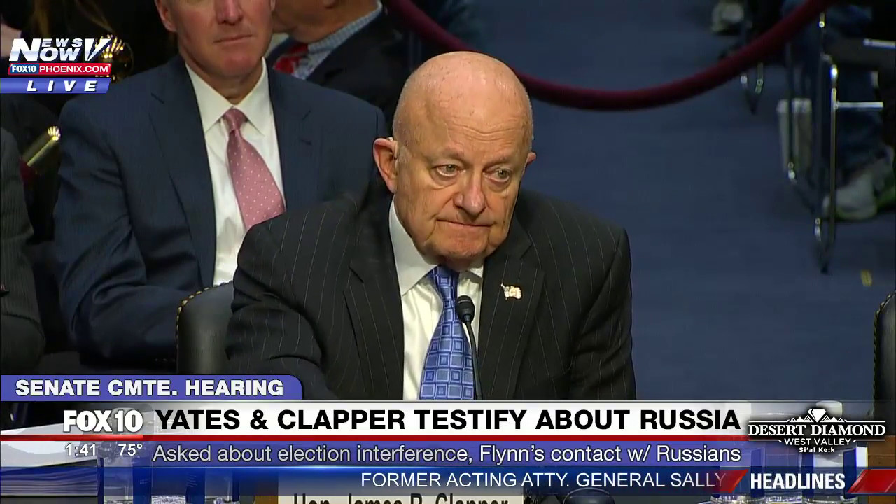 WATCH: Attendees LAUGH as Clapper Says 