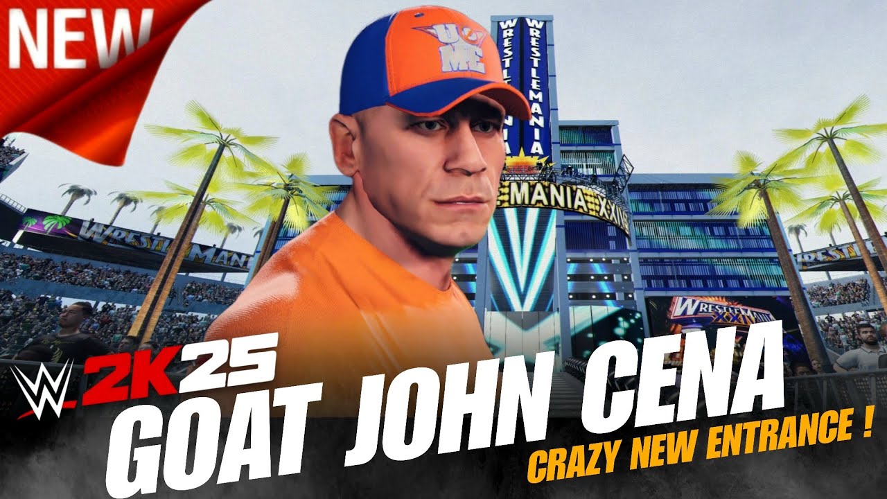 John Cena NEW Official Entrance Port w/ENHANCED Version! 