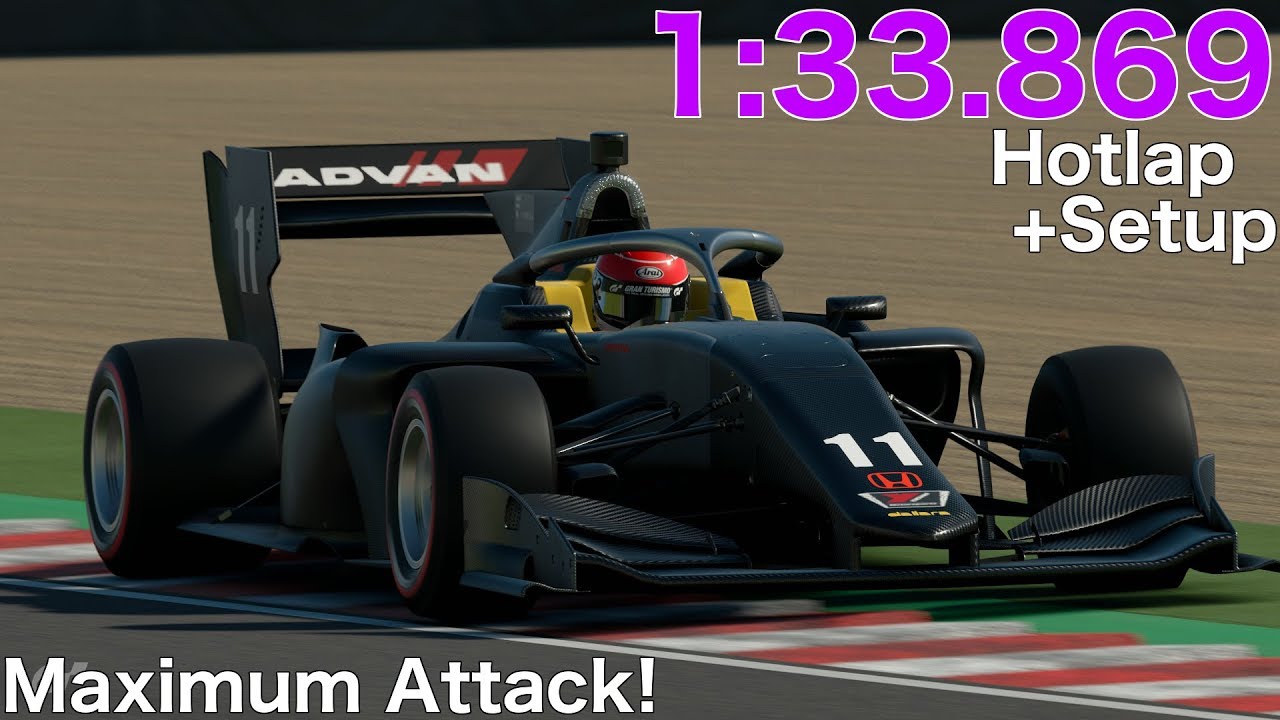 GT SPORT - Dallara SF19 Honda - Suzuka - Hotlap + Setup