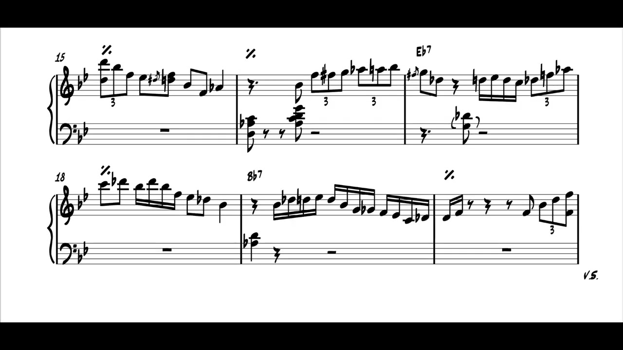 Wynton Kelly Solo Transcription on Freddie The Freeloader