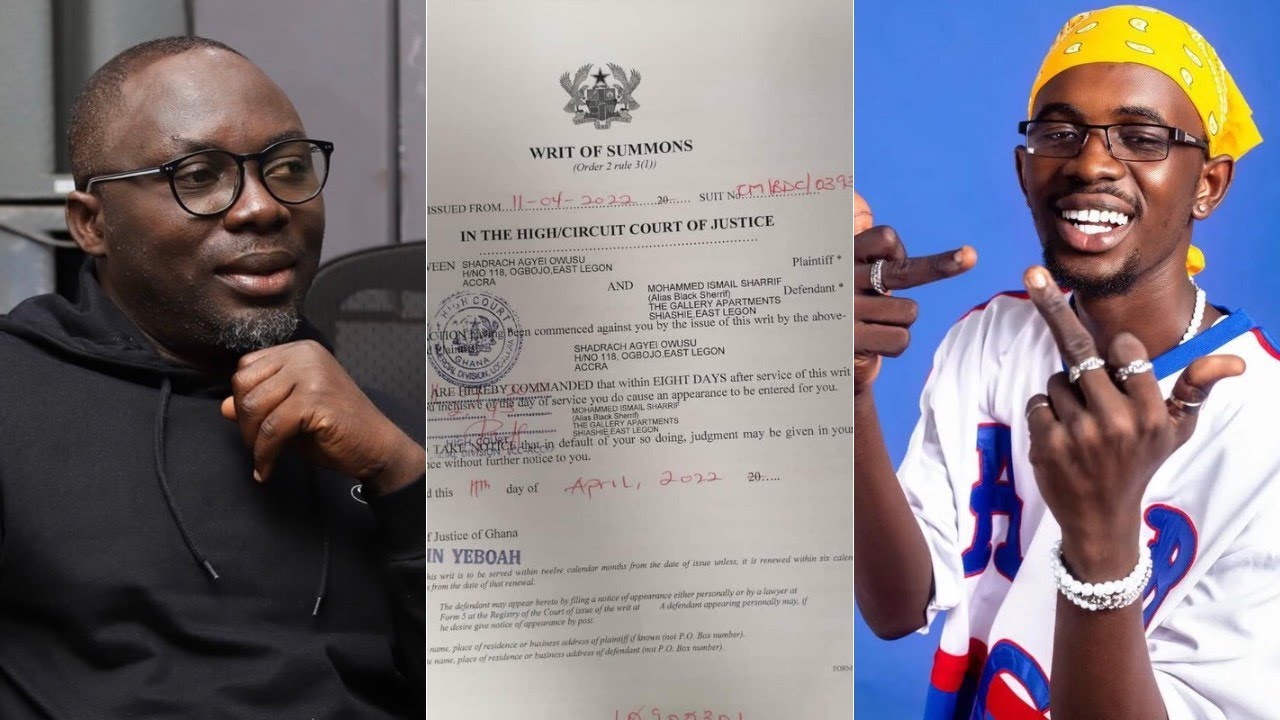 Black Sheriff dragged to Court; A detailed Analysis with Sergio