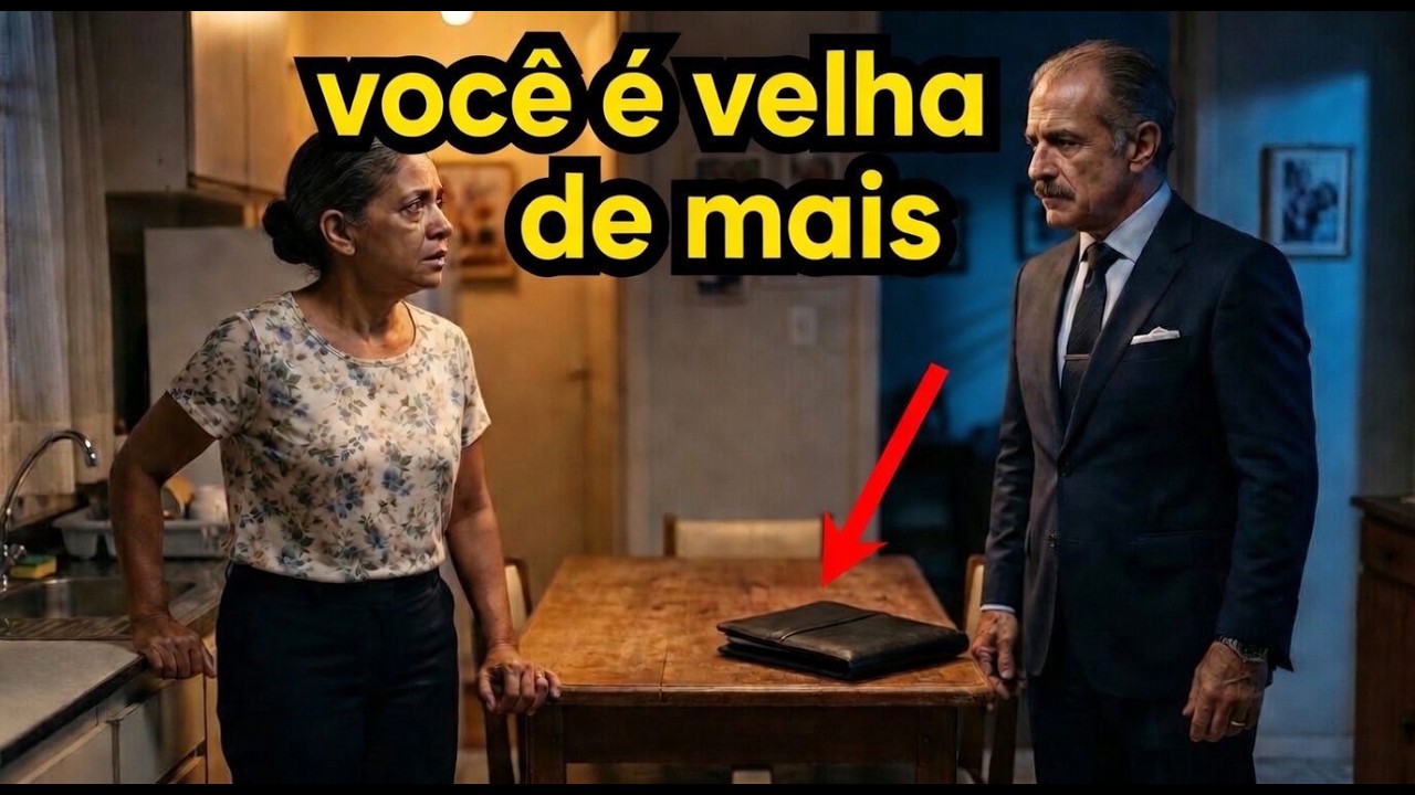 “SEU TEMPO PASSOU” — MARIDO DEIXA ESPOSA DE 51 ANOS POR MULHER MAIS NOVA… MAS A VIDA DÁ  VOLTAS...