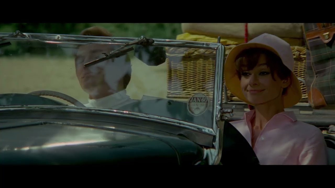 Audrey Hepburn 1967 Two for the Road scene 6 remastered 4k