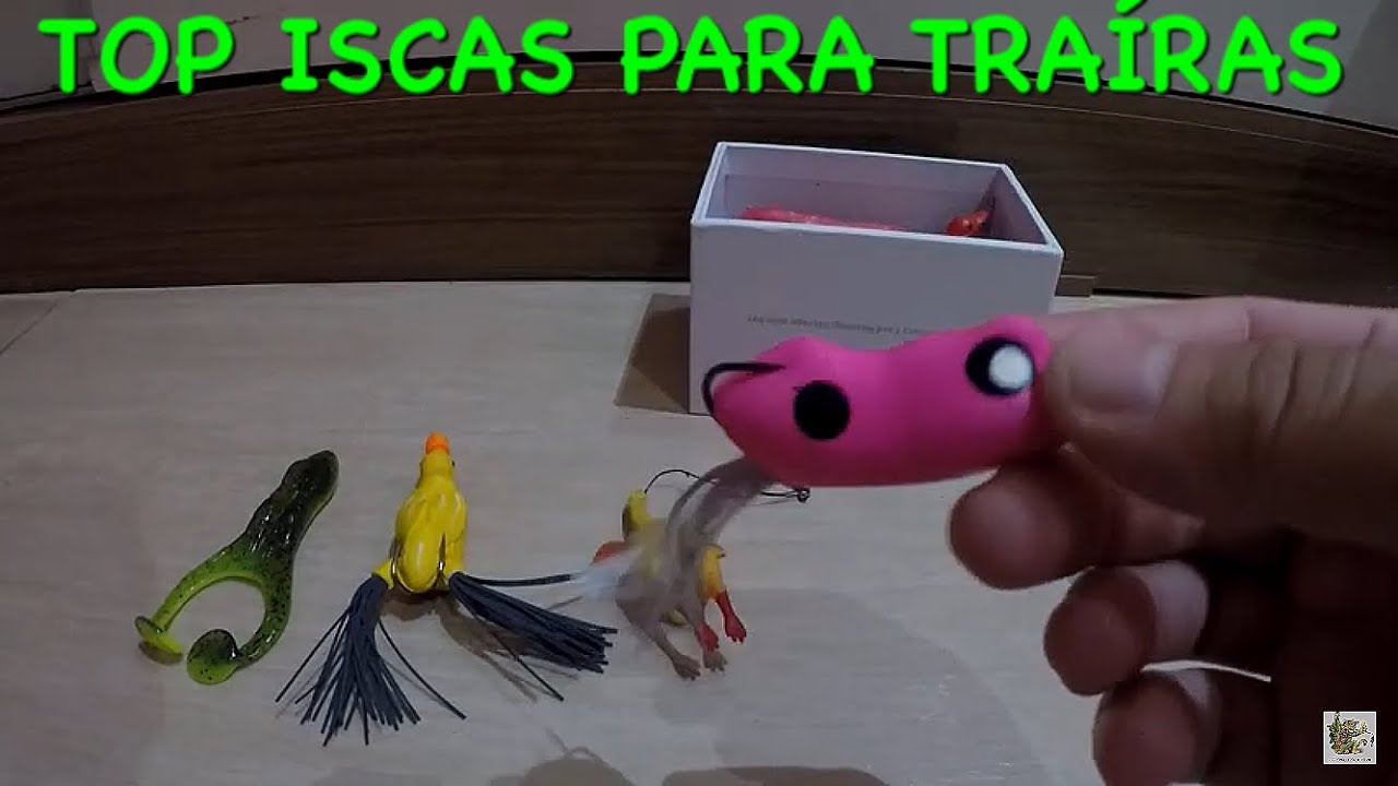 TOP ISCAS PARA FAZER UMA GRANDE PESCARIA DE TRAIRAS. Dica de Pescaria