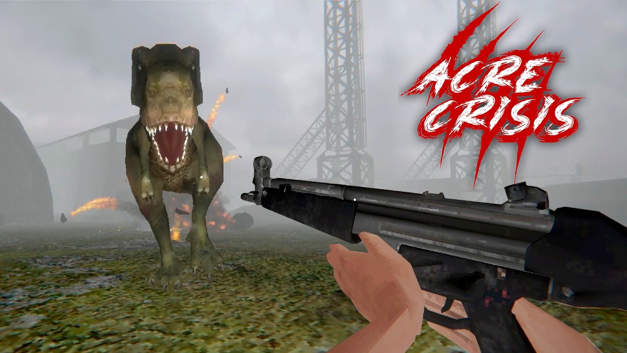 An&aacute;lise de Acre Crisis! Jogo de Tiro no ACRE e com DINOSSAUROS
