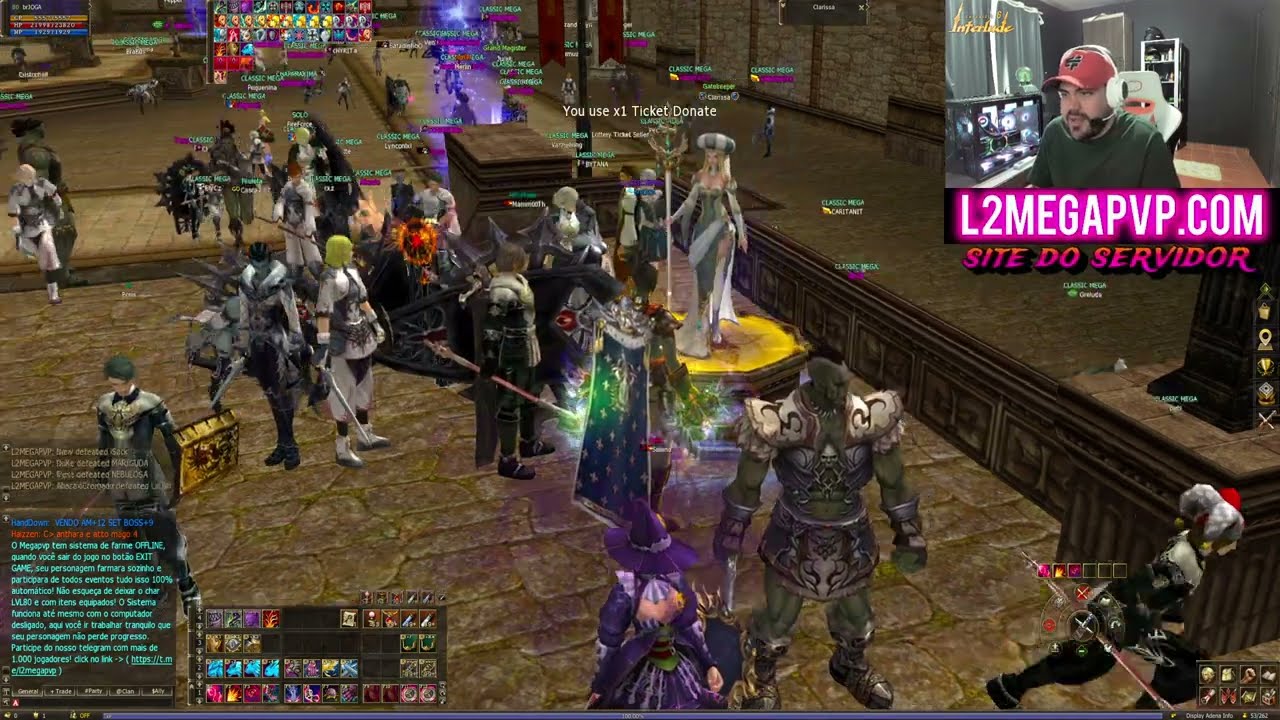 L2MEGAPVP INTERLUDE RECÉM INAUGURADO! Lineage 2