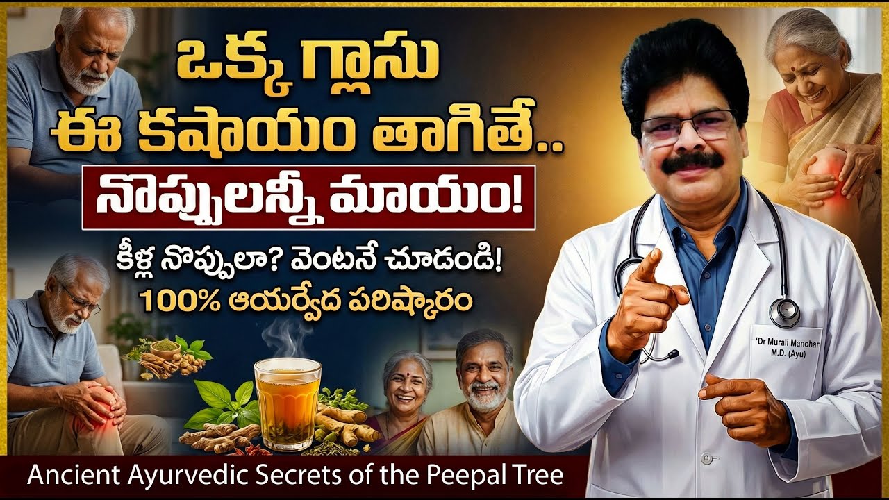 Ancient Ayurvedic Secrets of the Peepal Tree! ఒక్క గ్లాసు ఈ కషాయం తాగితే.. నొప్పులన్నీ మాయం!