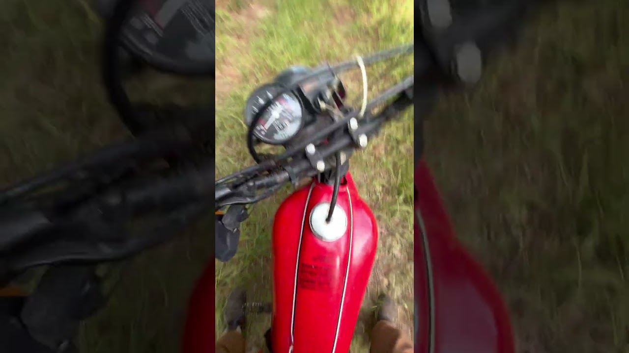 1981 Honda XL 185S #dirtbike #antique #youtubeshorts #shorts