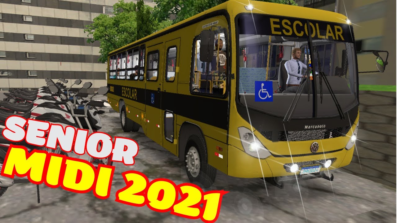 MICR&Atilde;O ESCOLAR SENIOR MIDI 2021 VOLKS 15.190 ODR |PROTON BUS MODS