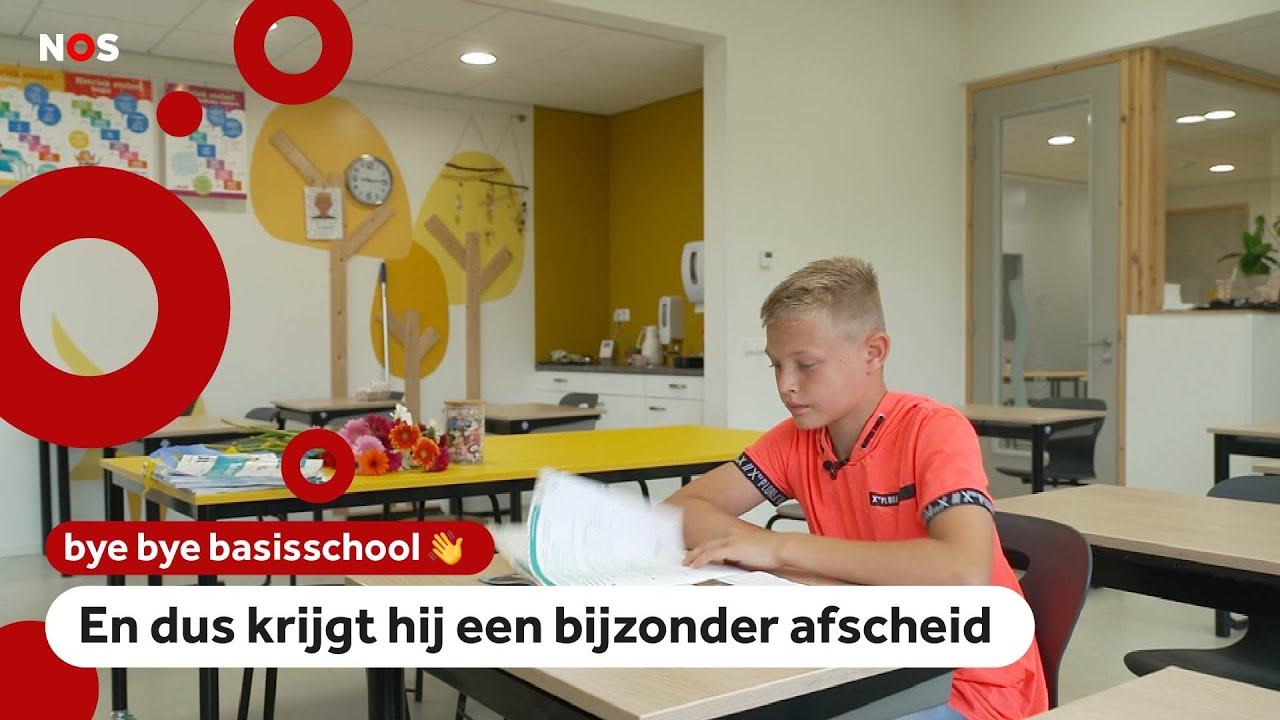 Levi is de enige leerling in groep 8