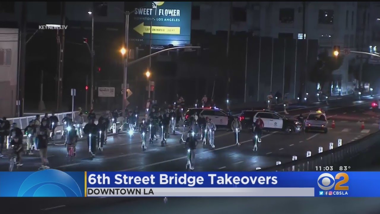 Police, city officials struggle to stop takeovers on 6th Street bridge