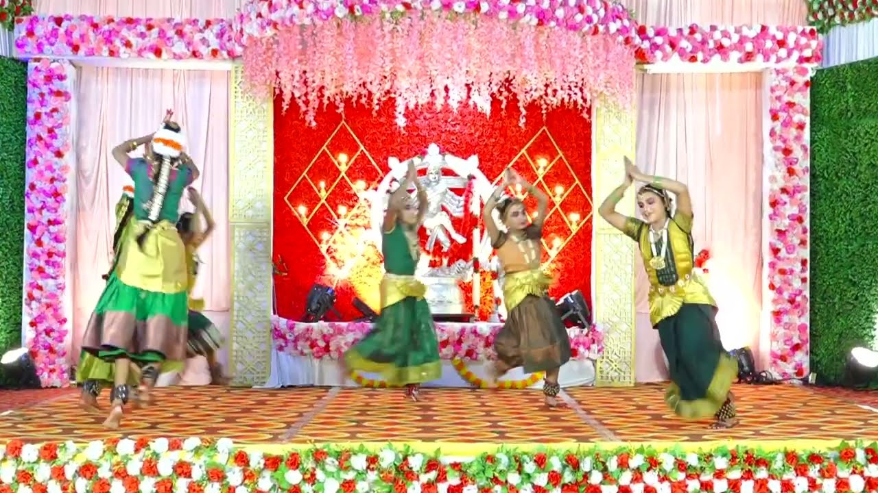 Velava Velava | Meenakshi Amman Temple Performance | Saptha Kannika Bharathalaya | Live Dance | 2024