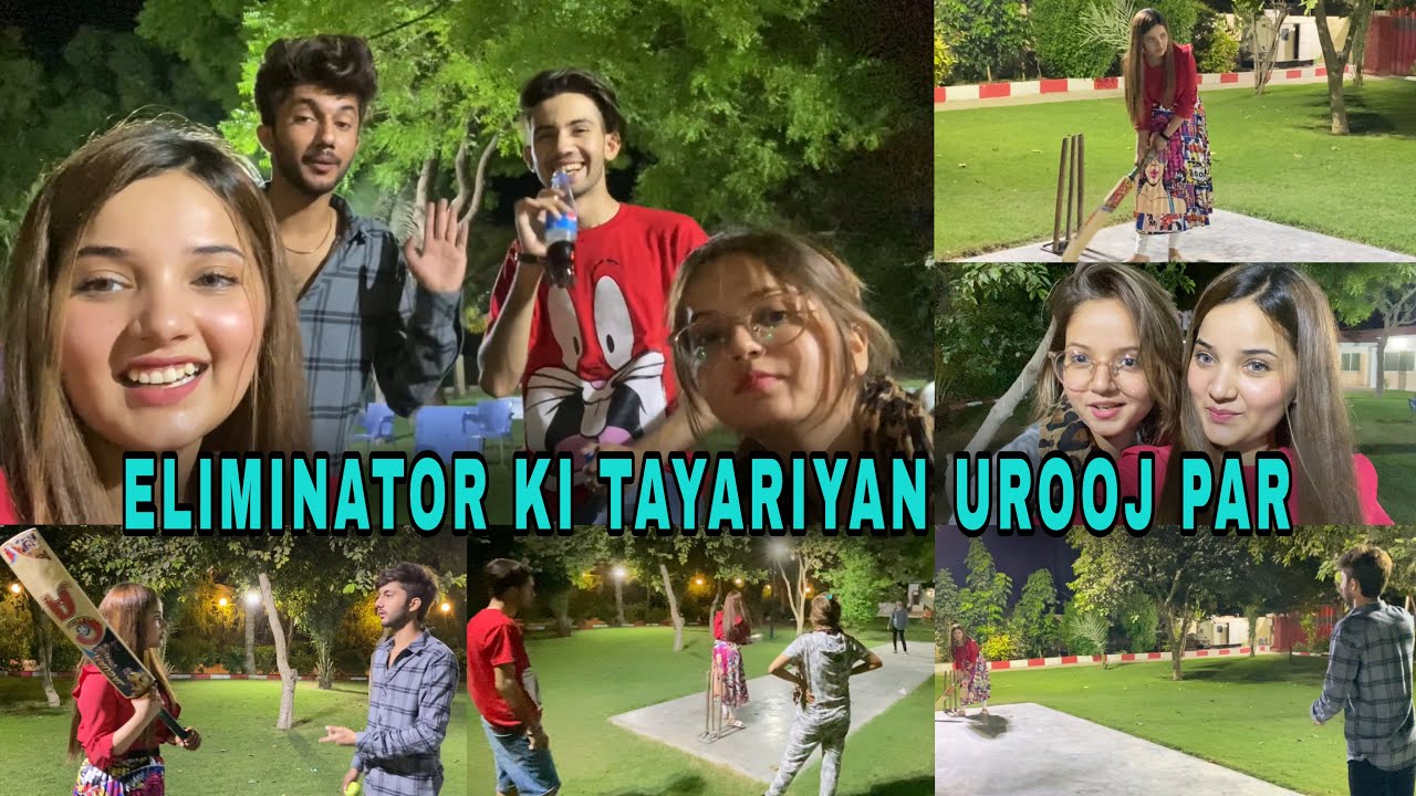 RABEECA KHAN🌟HUSSAIN TAREEN🌟HAFSA & SHAHEER KHAN🌟“ELIMINATOR KI TAYARIAN UROOJ PAR”🧿❤️🎉⚡️