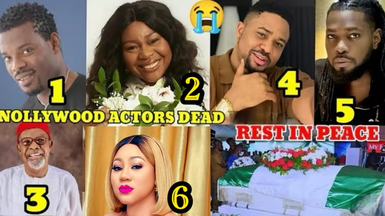 ⚰️Покойся с миром, актеры Нолливуда, трагически погибшие каждый год😭