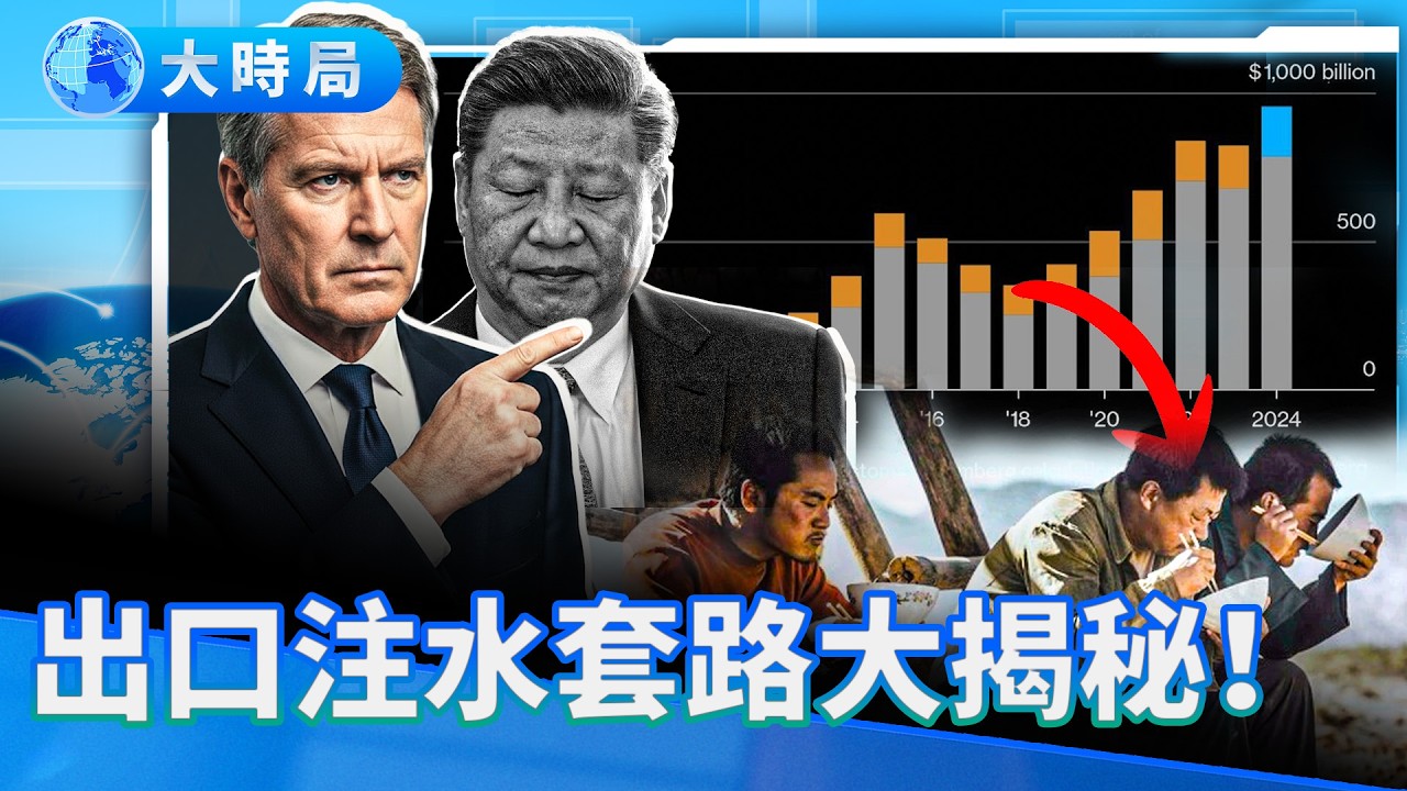 數據漂亮到離譜！外媒打臉內媒捅刀：萬億順差竟是吹出來的！官方高歌猛進，基層人人崩潰，全球反噬已在路上！｜要聞透視｜大時局