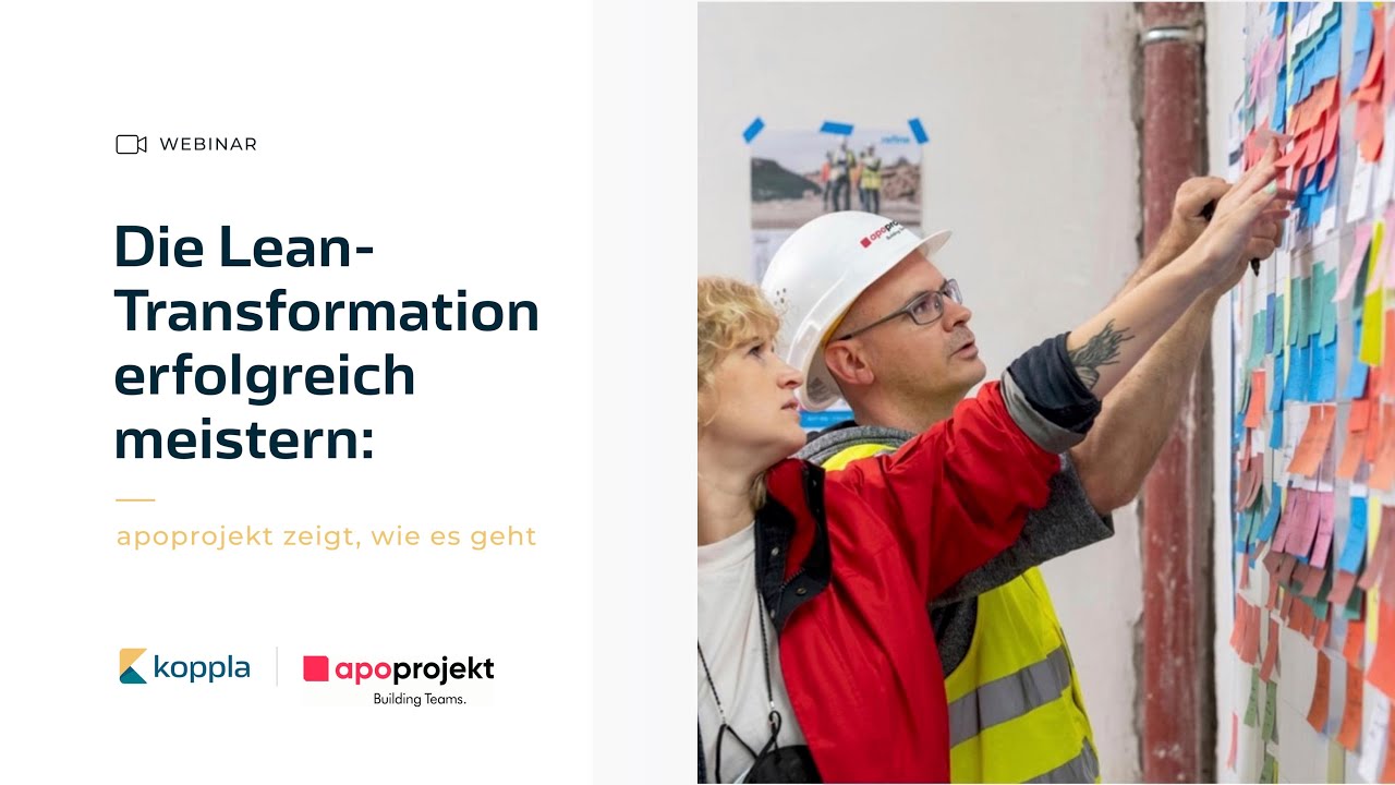 Lean-Transformation erfolgreich meistern:apoprojekt zeigt, wie es geht