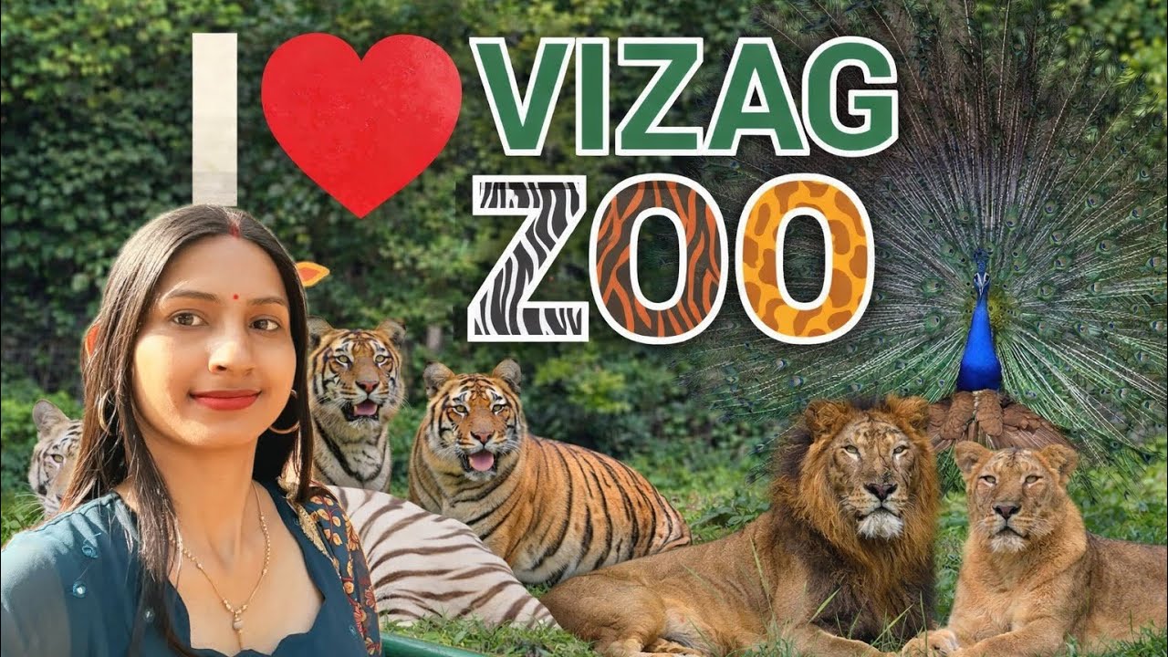 Vizag Zoo | Must Visit Place | #TravelVlog #Wildlife 🦁✨