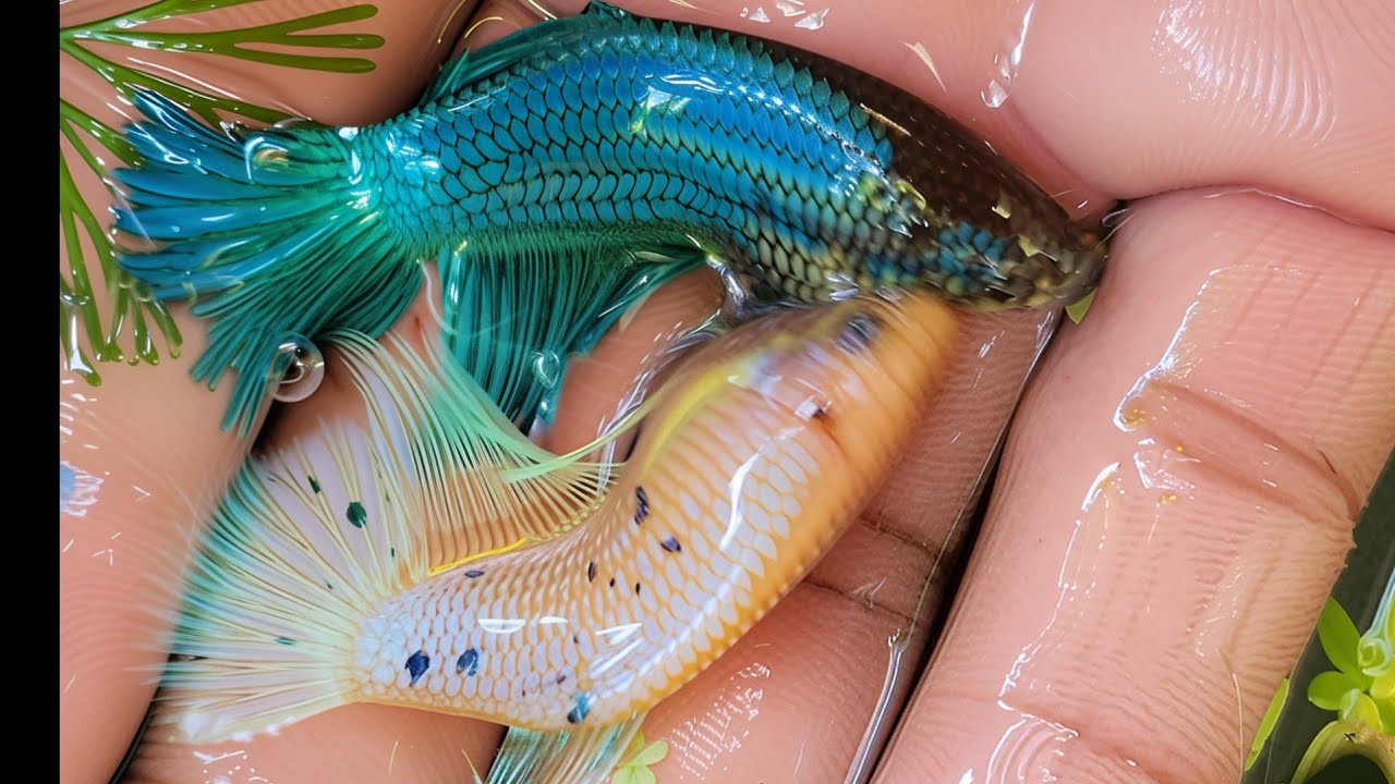 There Are Few More Beautiful Small Fishes In A Tiny Pond Back Of The House