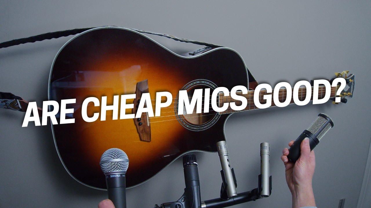 Testing Popular Mics for Acoustic Guitar