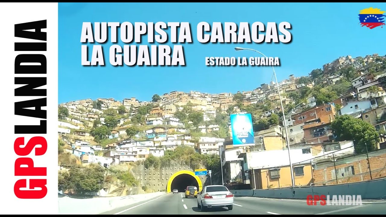 VENEZUELA AUTOPISTA CARACAS LA GUAIRA TUNEL BOQUERON VIADUCTO PLAYA SOL SURF AEROPUERTO DE MAIQUETIA