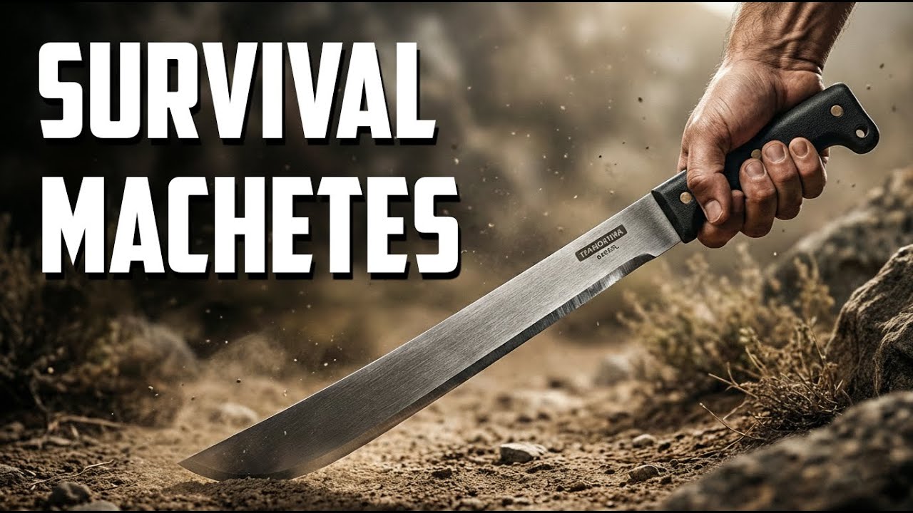 22 SURVIVAL MACHETES for Survival & Self Defense