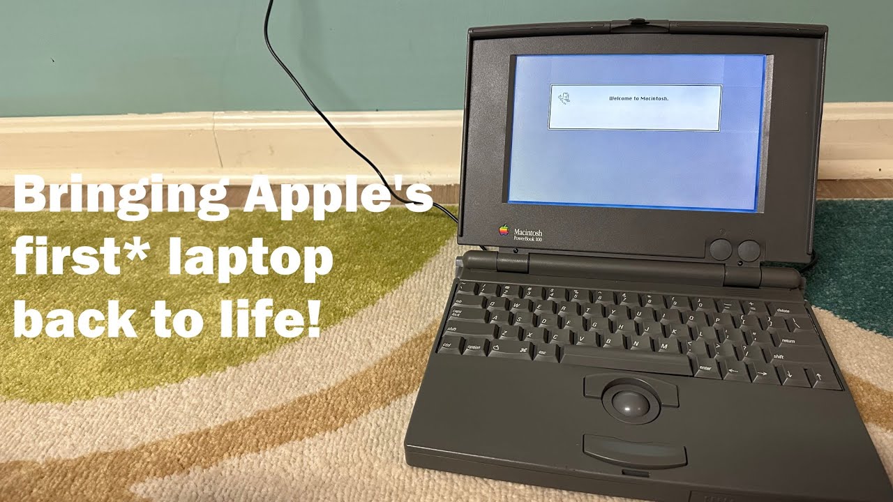 PowerBook 100 - Full Restoration/Recap
