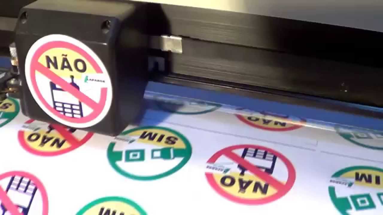 Vídeo Aula como recortar com Plotter sem Sensor